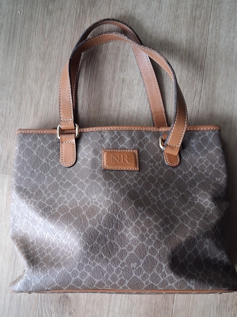 Vintage Nina Ricci Giraffe Print Purse